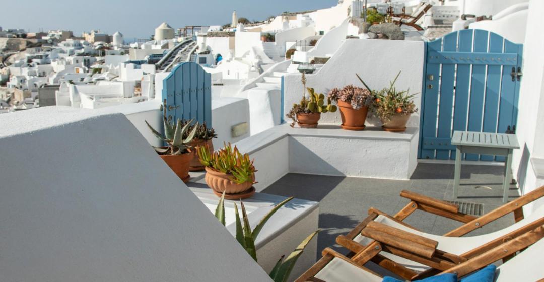 Gabbiano Traditional Cave Houses Oia  Exterior foto